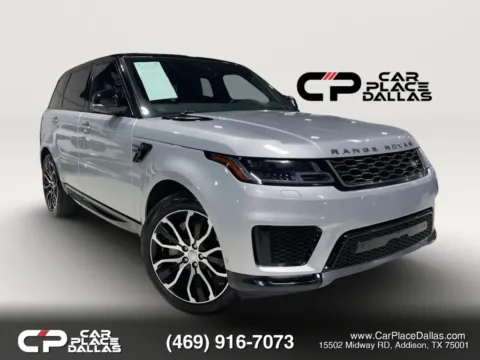 Silver 2021 Land Rover Range Rover Sport HSE Silver Edition Sport Utility 4D for sale in Addison, TX