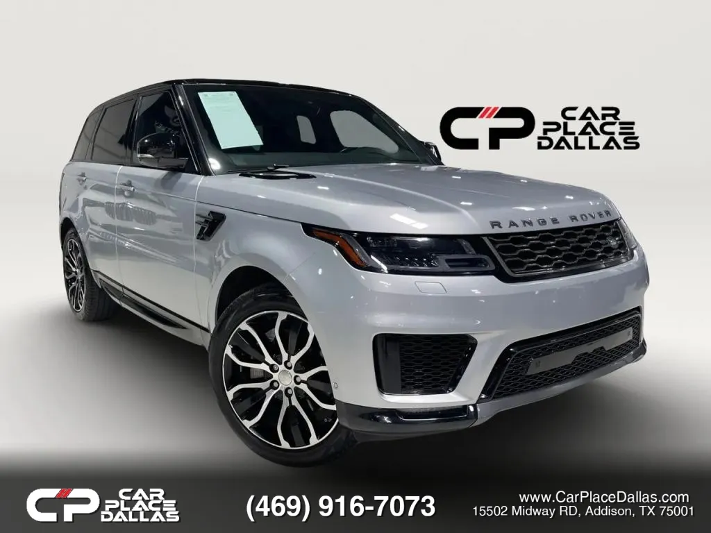 Silver 2021 Land Rover Range Rover Sport HSE Silver Edition Sport Utility 4D for sale in Addison, TX