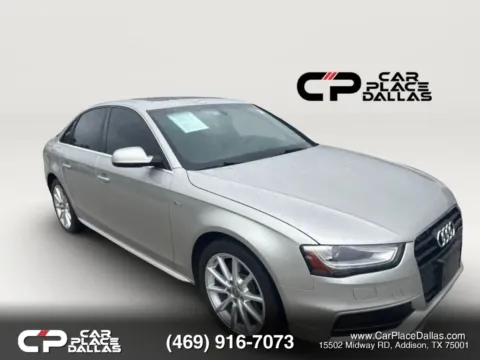 Silver 2014 Audi A4 Premium Plus Sedan 4D for sale in Addison, TX