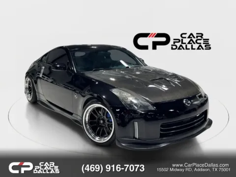 Black 2003 Nissan 350Z Touring LTHR,BOSE,HTD STS,HID,POWER STS,LSD,CRUISE,AUTO CLIMATE,17IN WHLS,RWD for sale in Addison, TX