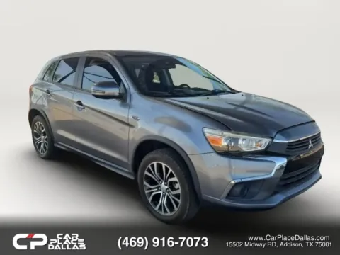 Gray 2016 Mitsubishi Outlander Sport ES,CAM,BLUETOOTH,AUTO CLIMATE,ALLOYS,CRUISE,KEYLESS,USB,FWD for sale in Addison, TX
