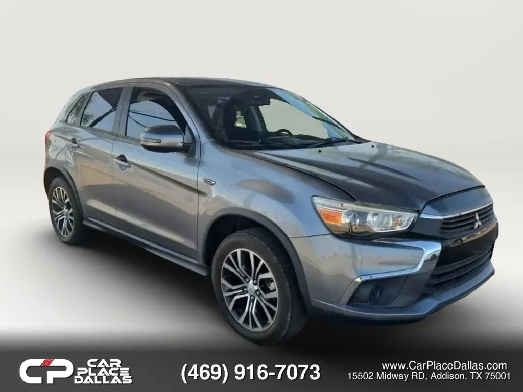 Gray 2016 Mitsubishi Outlander Sport ES,CAM,BLUETOOTH,AUTO CLIMATE,ALLOYS,CRUISE,KEYLESS,USB,FWD for sale in Addison, TX