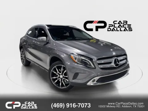 Gray 2015 Mercedes-Benz GLA-Class GLA 250 4MATIC AWD,BLUETOOTH,LOW MILES,TURBO,PREMIUM SUV for sale in Addison, TX