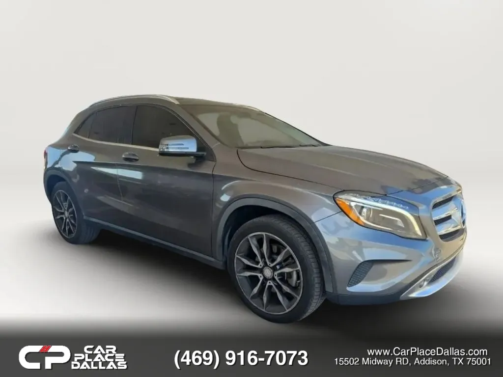 Gray 2015 Mercedes-Benz GLA-Class GLA 250 4MATIC AWD,BLUETOOTH,LOW MILES,TURBO,PREMIUM SUV for sale in Addison, TX