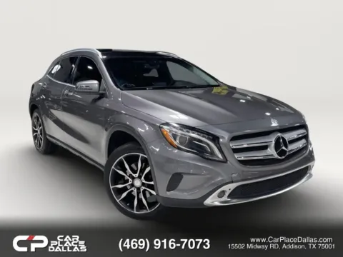 Gray 2015 Mercedes-Benz GLA-Class GLA 250 4MATIC AWD,BLUETOOTH,LOW MILES,TURBO,PREMIUM SUV for sale in Addison, TX