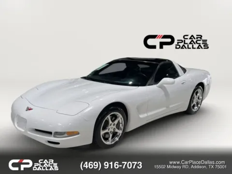 Another view of 2004 Chevrolet Corvette Coupe 5.7L V8,LOW MILES,REM ROOF,RWD,SPORT PKG for sale in Addison, TX at Car Place Dallas