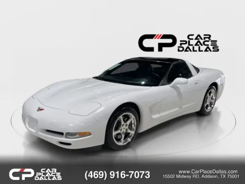 Another view of 2004 Chevrolet Corvette Coupe 5.7L V8,LOW MILES,REM ROOF,RWD,SPORT PKG for sale in Addison, TX at Car Place Dallas
