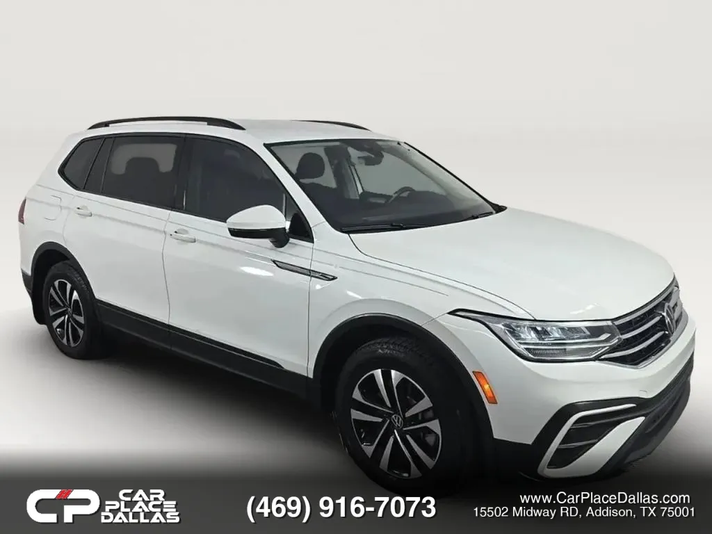 White 2024 Volkswagen Tiguan S CAM,BLUETOOTH,USB,SMARTPHONE,FACTORY WARRANTY,TURBO,SUV for sale in Addison, TX
