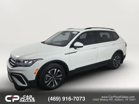 More photos of 2024 Volkswagen Tiguan S CAM,BLUETOOTH,USB,SMARTPHONE,FACTORY WARRANTY,TURBO,SUV at Car Place Dallas, TX
