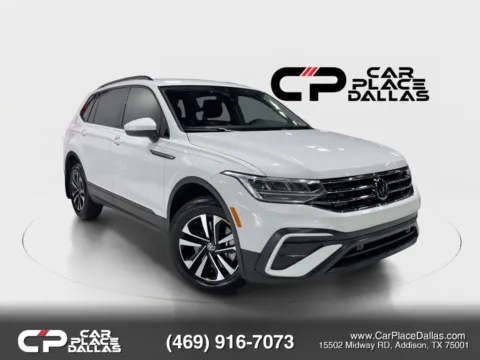 White 2024 Volkswagen Tiguan S CAM,BLUETOOTH,USB,SMARTPHONE,FACTORY WARRANTY,TURBO,SUV for sale in Addison, TX