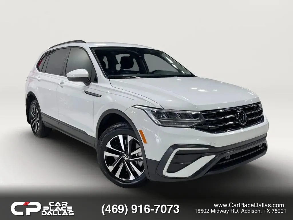 White 2024 Volkswagen Tiguan S CAM,BLUETOOTH,USB,SMARTPHONE,FACTORY WARRANTY,TURBO,SUV for sale in Addison, TX