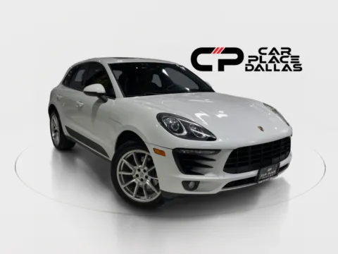 White 2018 Porsche Macan AWD,CAM,BLUETOOTH,TURBO,PREMIUM SUV for sale in Addison, TX