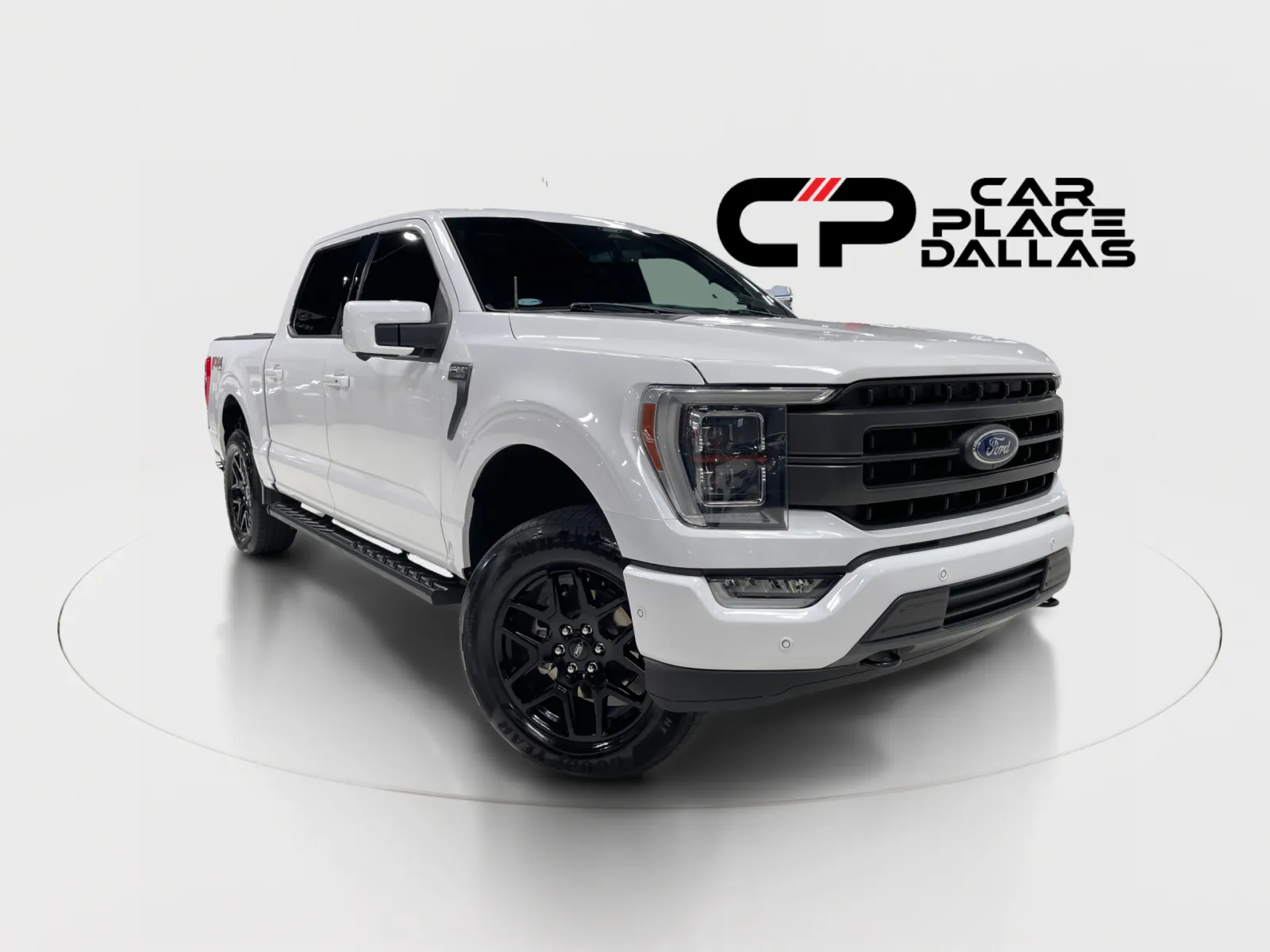 White 2022 Ford F-150 SuperCrew Cab Lariat 502A,5.0 V8,FX4,BLUECRUISE,360 CAM,TOW TECH,PANO,B&O 18SPK,HTD/VENT LTHR,20 WHLS for sale in Addison, TX