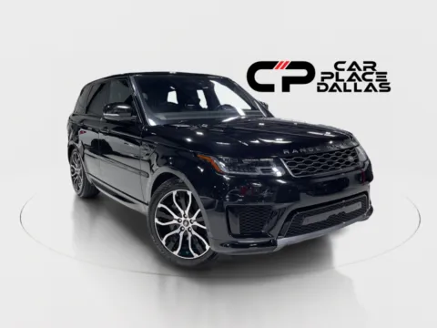 Black 2021 Land Rover Range Rover Sport HSE Silver Edition Sport Utility 4D for sale in Addison, TX