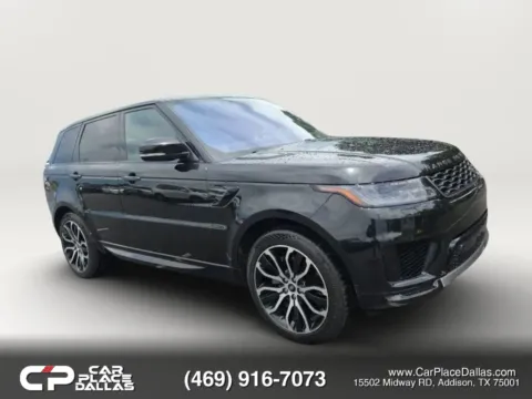 Black 2021 Land Rover Range Rover Sport HSE Silver Edition Sport Utility 4D for sale in Addison, TX