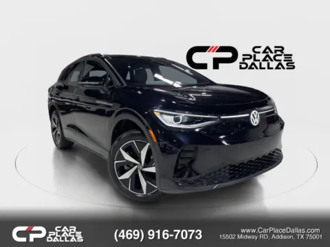 Black 2023 Volkswagen ID.4 Pro S EV,NAV,CAM,PANO,HTD STS,BLIND SPOT,ACC,WARRANTY EST for sale in Addison, TX
