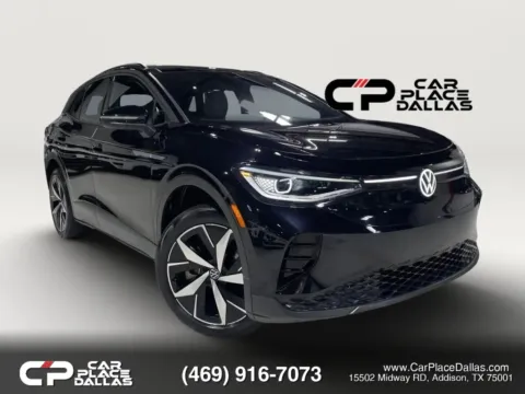 Black 2023 Volkswagen ID.4 Pro S EV,NAV,CAM,PANO,HTD STS,BLIND SPOT,ACC,WARRANTY EST for sale in Addison, TX