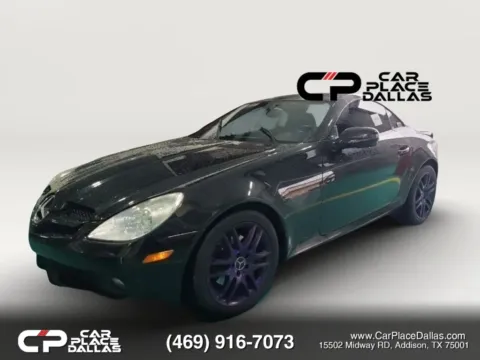 Another view of 2009 Mercedes-Benz SLK-Class SLK 300 Roadster 2D for sale in Addison, TX at Car Place Dallas