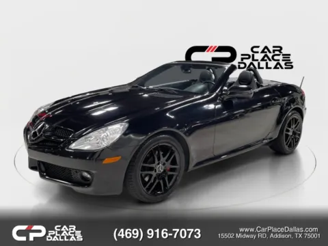 Another view of 2009 Mercedes-Benz SLK-Class SLK 300 Roadster 2D for sale in Addison, TX at Car Place Dallas