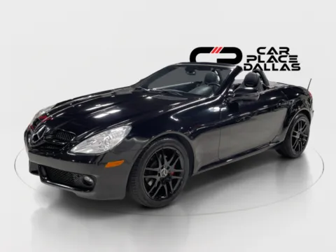 Another view of 2009 Mercedes-Benz SLK-Class SLK 300 Roadster 2D for sale in Addison, TX at Car Place Dallas