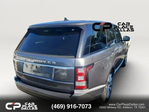 More photos of 2016 Land Rover Range Rover Supercharged V8,AWD,LEATHER,NAV,CAM,PANO,PREMIUM AUDIO,LOW MILES at Car Place Dallas, TX
