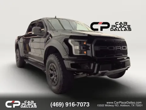 Black 2020 Ford F-150 SuperCrew Cab Raptor CREW CAB,CAM,BLUETOOTH,5.5FT BED,OFF ROAD,LOW MILES for sale in Addison, TX