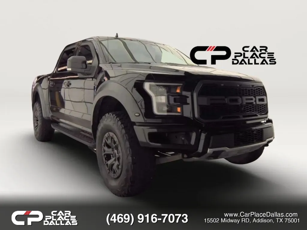 Black 2020 Ford F-150 SuperCrew Cab Raptor CREW CAB,CAM,BLUETOOTH,5.5FT BED,OFF ROAD,LOW MILES for sale in Addison, TX