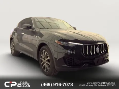 Black 2017 Maserati Levante AWD,V6,LEATHER,NAV,CAM,BLUETOOTH,PREMIUM AUDIO,BLACK EXT for sale in Addison, TX