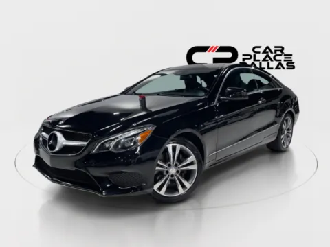 Photos of 2016 Mercedes-Benz E-Class E 400 4MATIC Coupe,PREM 2,NAV,PANO,HK,VENT LTHR,BLIND SPOT,LANE ASST,CARPLAY,18 WHLS for sale in Addison, TX at Car Place Dallas