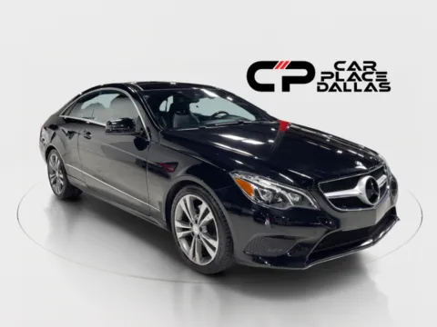 Another view of 2016 Mercedes-Benz E-Class E 400 4MATIC Coupe,PREM 2,NAV,PANO,HK,VENT LTHR,BLIND SPOT,LANE ASST,CARPLAY,18 WHLS for sale in Addison, TX at Car Place Dallas