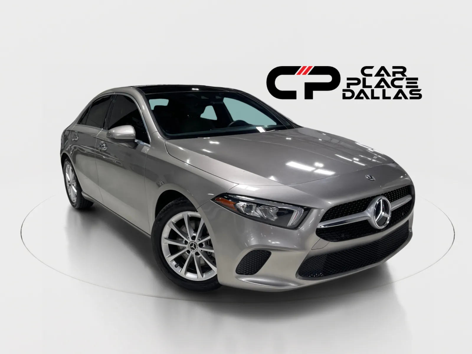 Silver 2021 Mercedes-Benz A-Class A 220,PREM PKG,MULTIMEDIA,NAV,PANO,HTD STS,BLIND SPOT,CARPLAY,REMOTE START,KEYLESS-GO for sale in Addison, TX