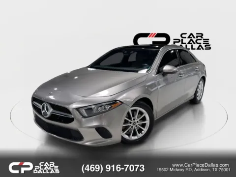 Photos of 2021 Mercedes-Benz A-Class A 220,PREM PKG,MULTIMEDIA,NAV,PANO,HTD STS,BLIND SPOT,CARPLAY,REMOTE START,KEYLESS-GO for sale in Addison, TX at Car Place Dallas