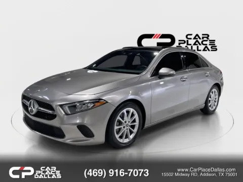 Another view of 2021 Mercedes-Benz A-Class A 220,PREM PKG,MULTIMEDIA,NAV,PANO,HTD STS,BLIND SPOT,CARPLAY,REMOTE START,KEYLESS-GO for sale in Addison, TX at Car Place Dallas