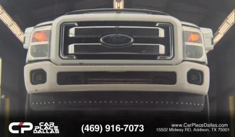 Another view of 2016 Ford F350 Super Duty Crew Cab Platinum DIESEL,CREW CAB,LEATHER,NAV,CAM,HTD/VENT STS,TOW PKG for sale in Addison, TX at Car Place Dallas