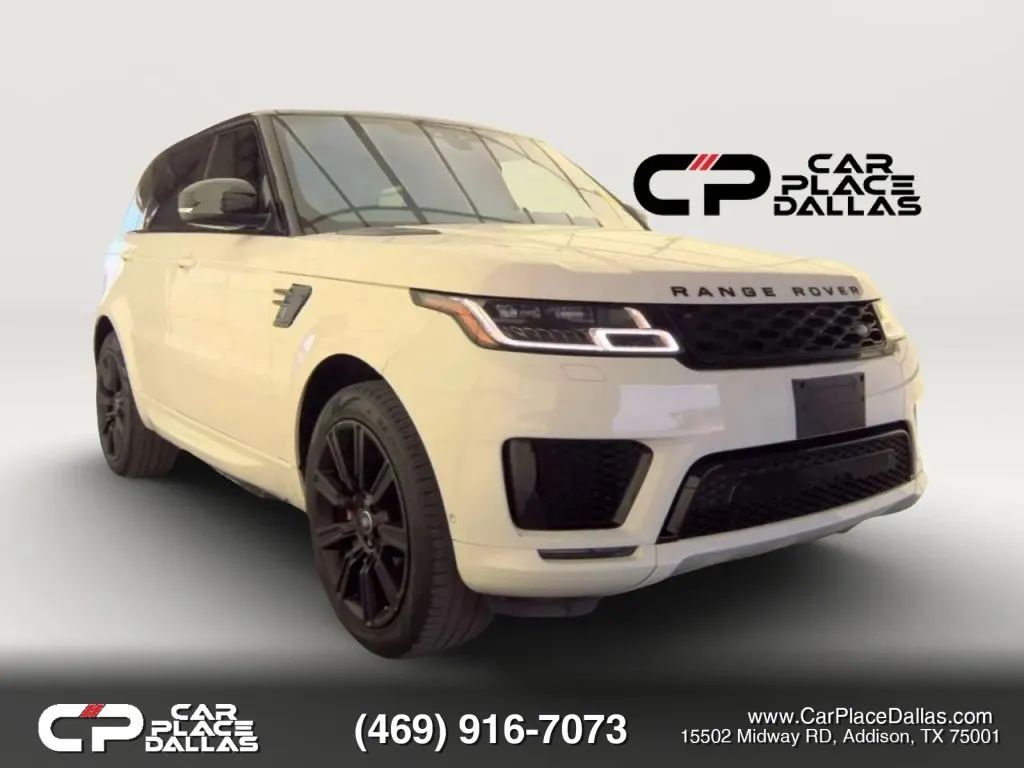 White 2020 Land Rover Range Rover Sport P525 HSE Dynamic V8,AWD,LEATHER,NAV,CAM,PREMIUM AUDIO,DYNAMIC PKG for sale in Addison, TX