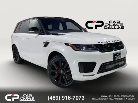 White 2020 Land Rover Range Rover Sport P525 HSE Dynamic V8,AWD,LEATHER,NAV,CAM,PREMIUM AUDIO,DYNAMIC PKG for sale in Addison, TX