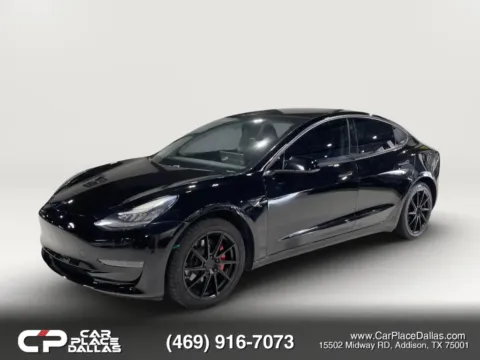Another view of 2020 Tesla Model 3 Standard Range Plus EV,NAV,CAM,GLASS ROOF,AUTOPILOT,HTD STS,BLUETOOTH for sale in Addison, TX at Car Place Dallas