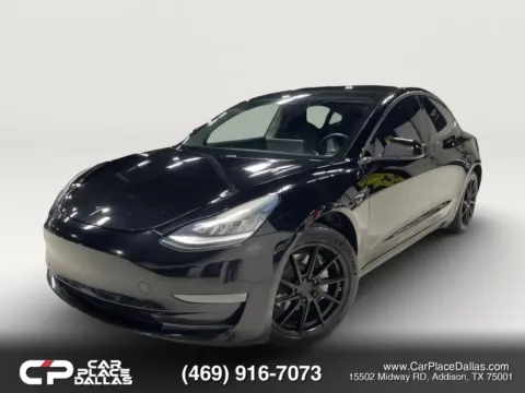 Photos of 2020 Tesla Model 3 Standard Range Plus EV,NAV,CAM,GLASS ROOF,AUTOPILOT,HTD STS,BLUETOOTH for sale in Addison, TX at Car Place Dallas