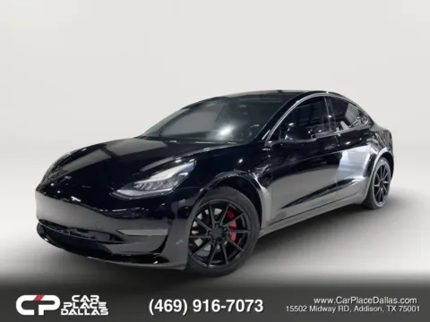 Photos of 2020 Tesla Model 3 Standard Range Plus EV,NAV,CAM,GLASS ROOF,AUTOPILOT,HTD STS,BLUETOOTH for sale in Addison, TX at Car Place Dallas