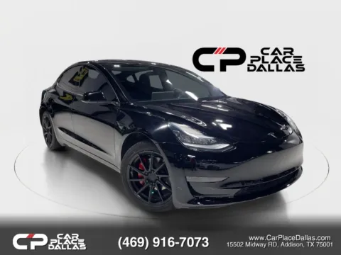 Black 2020 Tesla Model 3 Standard Range Plus EV,NAV,CAM,GLASS ROOF,AUTOPILOT,HTD STS,BLUETOOTH for sale in Addison, TX