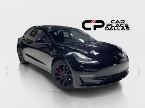 Black 2020 Tesla Model 3 Standard Range Plus EV,NAV,CAM,GLASS ROOF,AUTOPILOT,HTD STS,BLUETOOTH for sale in Addison, TX
