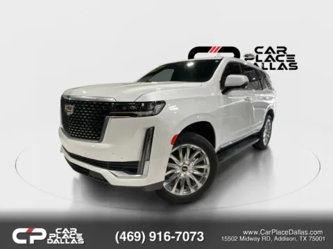 Photos of 2022 Cadillac Escalade Premium Luxury Sport Utility 4D for sale in Addison, TX at Car Place Dallas