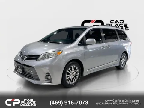 Another view of 2020 Toyota Sienna XLE NAV,CARPLAY,HTD LTHR,BLIND SPOT,PWR DOORS,PWR LIFTGATE,MOONROOF,CAM,3RD ROW for sale in Addison, TX at Car Place Dallas