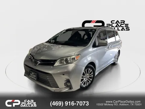 Photos of 2020 Toyota Sienna XLE NAV,CARPLAY,HTD LTHR,BLIND SPOT,PWR DOORS,PWR LIFTGATE,MOONROOF,CAM,3RD ROW for sale in Addison, TX at Car Place Dallas
