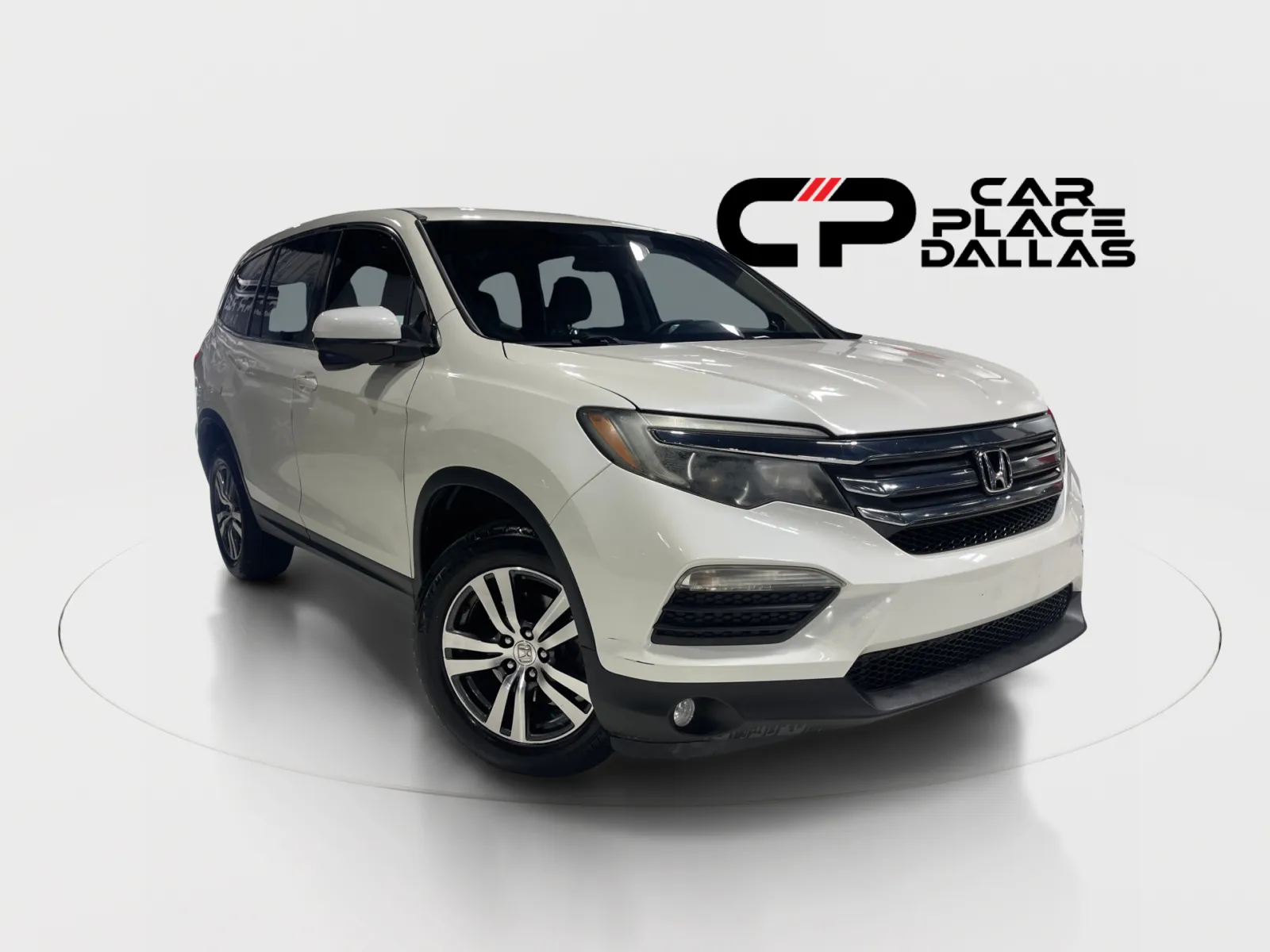 White 2016 Honda Pilot EX V6,3RD ROW,CAM,BLUETOOTH,LANEWATCH,VALUE SUV for sale in Addison, TX