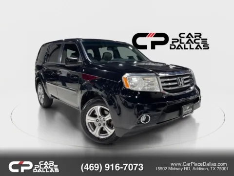 Black 2013 Honda Pilot EX-L Sport Utility 4D for sale in Addison, TX