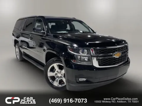 Black 2016 Chevrolet Suburban LT LTHR,HTD STS,CAM,BT,PWR LIFTGATE,REMOTE START for sale in Addison, TX
