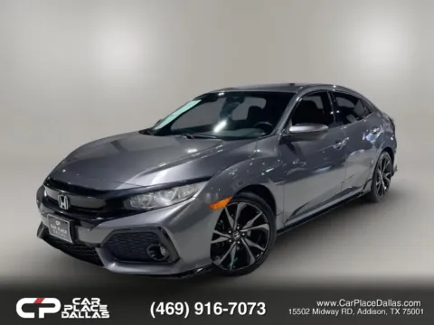 Photos of 2017 Honda Civic Sport HATCHBACK,CAM,BT,1.5T,FOLD SEATS,ALLOYS for sale in Addison, TX at Car Place Dallas