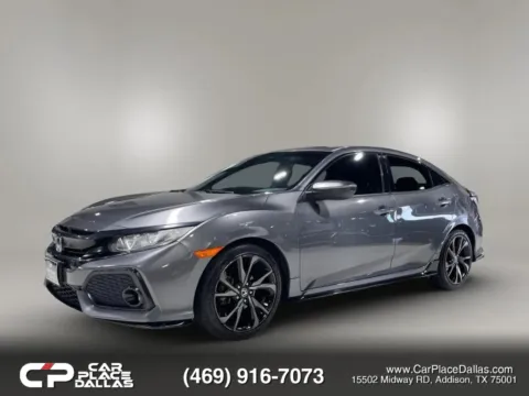 More photos of 2017 Honda Civic Sport HATCHBACK,CAM,BT,1.5T,FOLD SEATS,ALLOYS at Car Place Dallas, TX