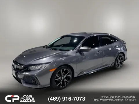 Another view of 2017 Honda Civic Sport HATCHBACK,CAM,BT,1.5T,FOLD SEATS,ALLOYS for sale in Addison, TX at Car Place Dallas